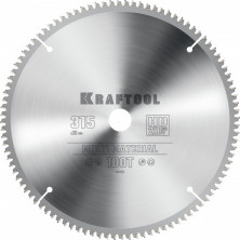 Диск пильный по алюминию Kraftool Multi Material 36953-315-30 96Т 315х30 мм