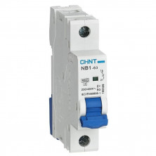 Автоматический выключатель Chint 179617 1п C 2А 6кА NB1-63