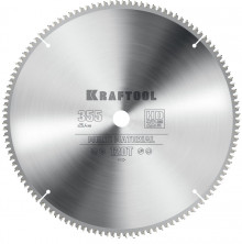 Диск пильный по алюминию Kraftool Multi Material 36953-355-25.4 120Т 355х25,4 мм