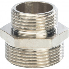 Ниппель переходной Stout SFT-0004-001141 1 1/4х1 дюйм никелированный с наружной резьбой
