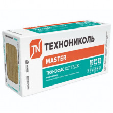 Базальтовая вата Технониколь ТехноФас Коттедж 1200х600х100 мм 3 плиты в упаковке  