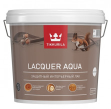 Лак интерьерный Tikkurila Lacquer Aqua EP матовый 9 л