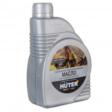 Масло полусинтетическое моторное для техники Huter 10W-40 для четырёхтактных двигателей 1 л