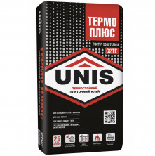 Клей плиточный Unis Термо Плюс 25 кг
