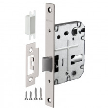 Защелка врезная Fuaro Plastic P72-50 33607 SN матовый никель