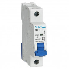 Автоматический выключатель Chint 179625 1п C 6А 6кА NB1-63