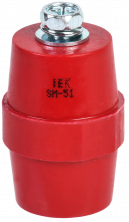 Изолятор силовой IEK SM51 М8 с болтом YIS11-51-15-B