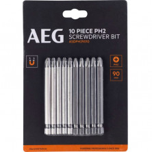 Бита AEG ASDPH29010 4932479510 РН2 90 мм 10 шт