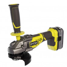 Угловая шлифмашина бесщеточная Ryobi One+ R18AG7-140S