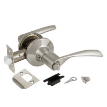 Ручка защелка Ajax DK610 SN-BK 39519 фиксатор матовый никель  