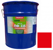 Эмаль Profilux Superprice ПФ-115 красная глянцевая 20 кг
