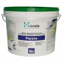 Краска интерьерная износостойкая Miscela Parete База С моющаяся 10 л