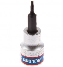 Бита торцевая King Tony 302308 Torx Т8 3/8 дюйма 50 мм