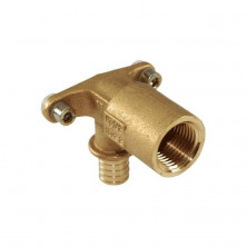 Водорозетка для PE-X латунь RAUTITAN RX Дн 20х1/2" ВР длинная L=54мм Rehau 13661061008 (13661061001)