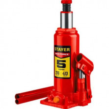 Домкрат бутылочный гидравлический Stayer Red Force 43160-5-K_z01 5 т 216-413 мм