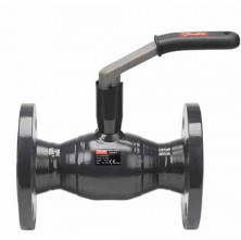 Кран шаровой Danfoss Jip Premium FF 065N0320G стальной фланцевый Ду 40 Ру40 200 мм