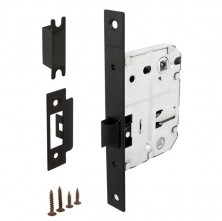 Защелка врезная Fuaro Plastic P72-50 42359 BL черный