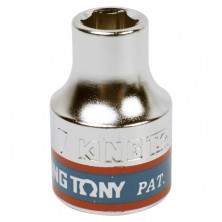 Головка торцевая стандартная King Tony 333507M шестигранная 3/8 дюйма 7 мм