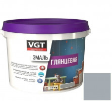 Эмаль универсальная VGT глянцевая Ral 7001 серая 2,5 кг