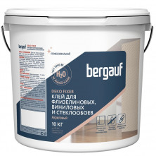 Клей обойный Bergauf Deko Fixer для стеклообоев и стеклохолста 10 кг