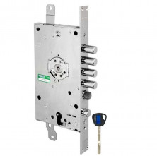 Замок врезной двухсистемный Mottura 3D Key 3D.787-D 40235 правый