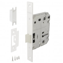 Защелка врезная Fuaro Plastic P72-50 42647  WH белый