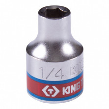 Головка торцевая стандартная King Tony 333508S шестигранная 3/8х1/4 дюймов