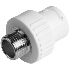 Муфта комбинированная PP-R Aqualink 03892 мм 1/2 дюйма с наружной резьбой
