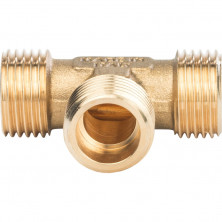 Тройник Stout SFT-0017-121212 1/2х1/2х1/2 дюйма с наружной резьбой
