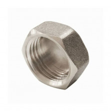 Заглушка латунь никель Ду 15 (1/2") ВР VALFEX VF.590.N.012