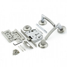 Комплект для двери ФЗ FZ SET 01-C 170 2H BK SN матовый никель  