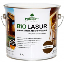 Антисептик лессирующий защитно-декоративный Prosept Bio Lasur 039-2 Палисандр 2,7 л