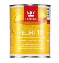 Краска для мебели Tikkurila Helmi 10 С матовая 0,9 л