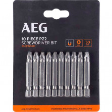 Бита AEG ASDPZ25010 4932479508 РZ2 50 мм 10 шт