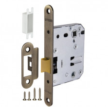 Защелка врезная Fuaro Plastic P82-50 36393 AB бронза