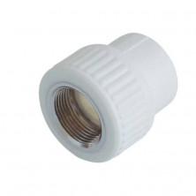 Муфта PP-R комбинированная белая ВР Дн 20х1/2" VALFEX 10129020