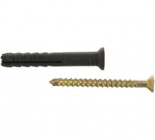 Дюбель-гвоздь полипропиленовый Stayer Master 30645-06-040 потайной бортик 6x40 мм 125 шт