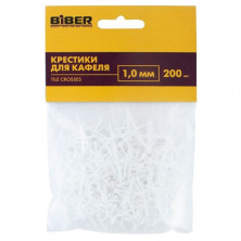 Крестики для плитки Biber 55600 1 мм 200 шт