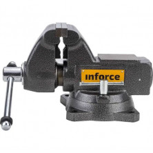 Тиски слесарные поворотные Inforce 05-23-09 115 мм
