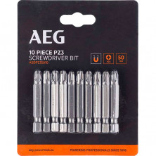 Бита AEG ASDPZ35010 4932479516 РZ3 50 мм 10 шт