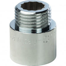 Удлинитель Stout SFT-0002-001220 1/2 дюйма 20 мм хромированный с внутренней и наружной резьбой