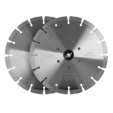 Диск алмазный Messer Cut-n-Break 230D-2.4T-12W-16S-22.2 тип А левый