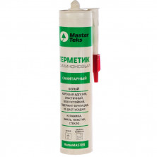 Герметик силиконовый Masterteks Home Master санитарный 260 мл белый 53390  