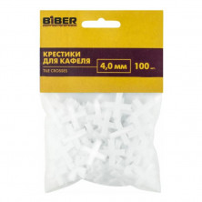 Крестики для плитки Biber 55605 4 мм 100 шт
