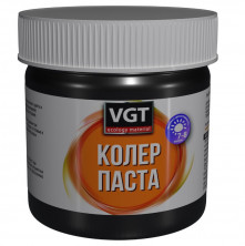 Паста колеровочная высококонцентрированная VGT черная 0,1 кг