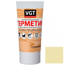 Герметик силиконизированный VGT береза 0,16 кг  