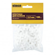 Крестики для плитки Biber 55606 5 мм 100 шт