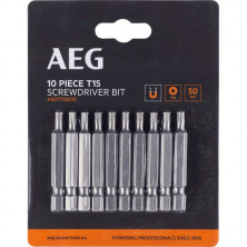 Бита AEG ASDT155010 4932479527 T15 50 мм 10 шт