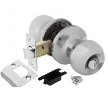 Ручка защелка Ajax DK682 CP-BK 39525 фиксатор хром  