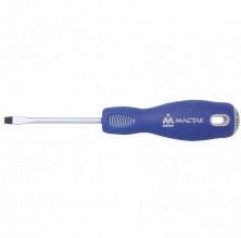 Отвертка шлицевая Мастак 040-55075H Slotted 5,5х75 мм